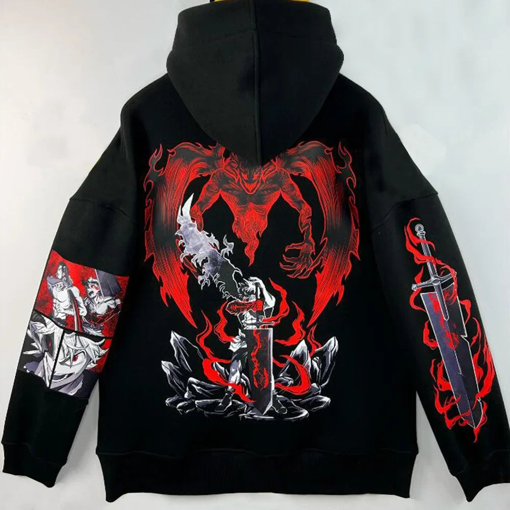 Anime Black Clover Hoodie Unisex