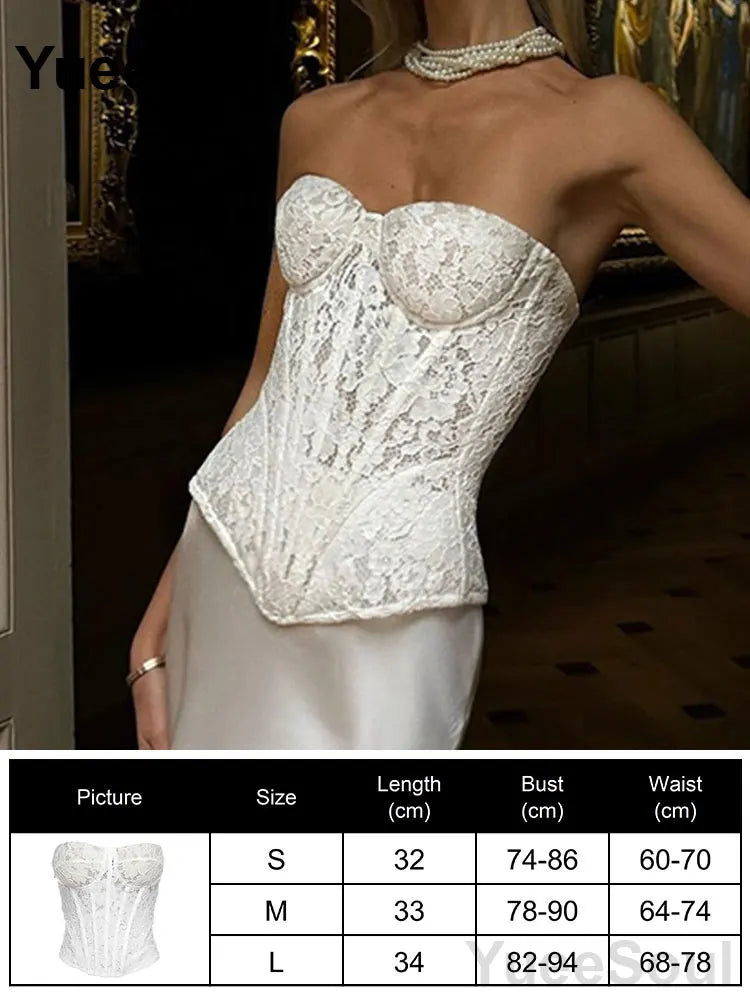 Sexy Slim Tube Crop Top Y2K