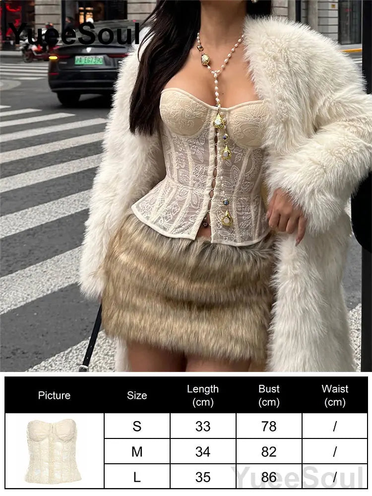 Sexy Slim Tube Crop Top Y2K