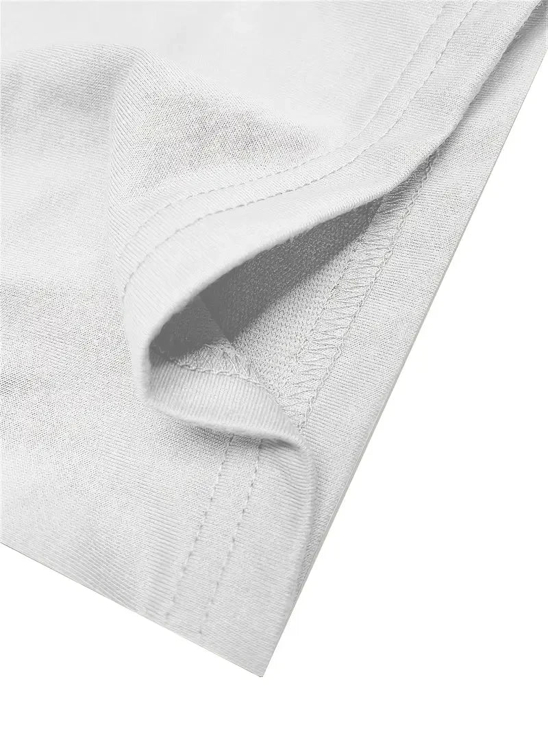 Men’s 100% Cotton Anime Character T-Shirt – Casual Loose Fit Tee