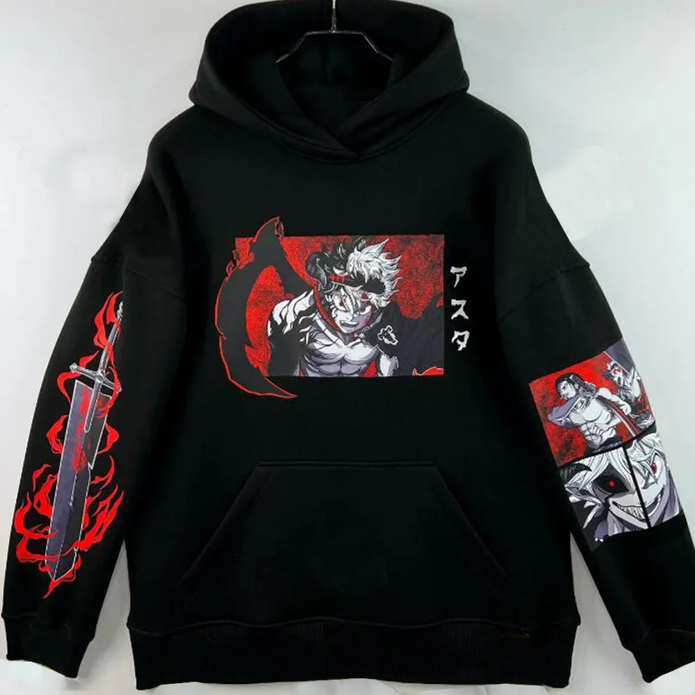 Anime Black Clover Hoodie Unisex