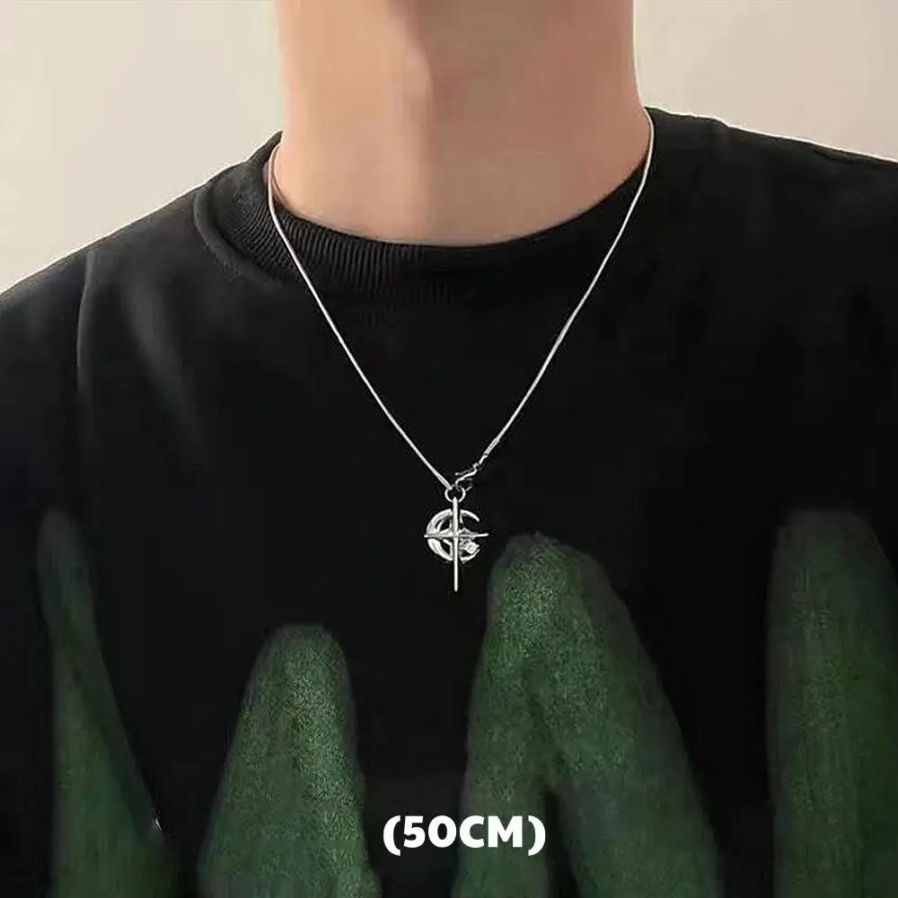 Hip Hop Star Pendant Necklace Unisex