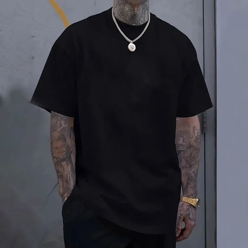 Men’s 100% Cotton T-Shirt – Soft, Cool, Urban Style 2025