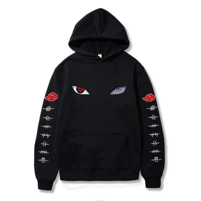 Anime Itachi Hoodie – Unisex Akatsuki Sweatshirt for Fall/Winter
