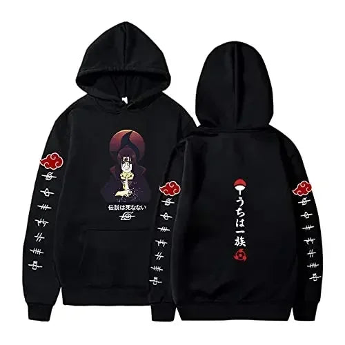 Anime Itachi Hoodie – Unisex Akatsuki Sweatshirt for Fall/Winter