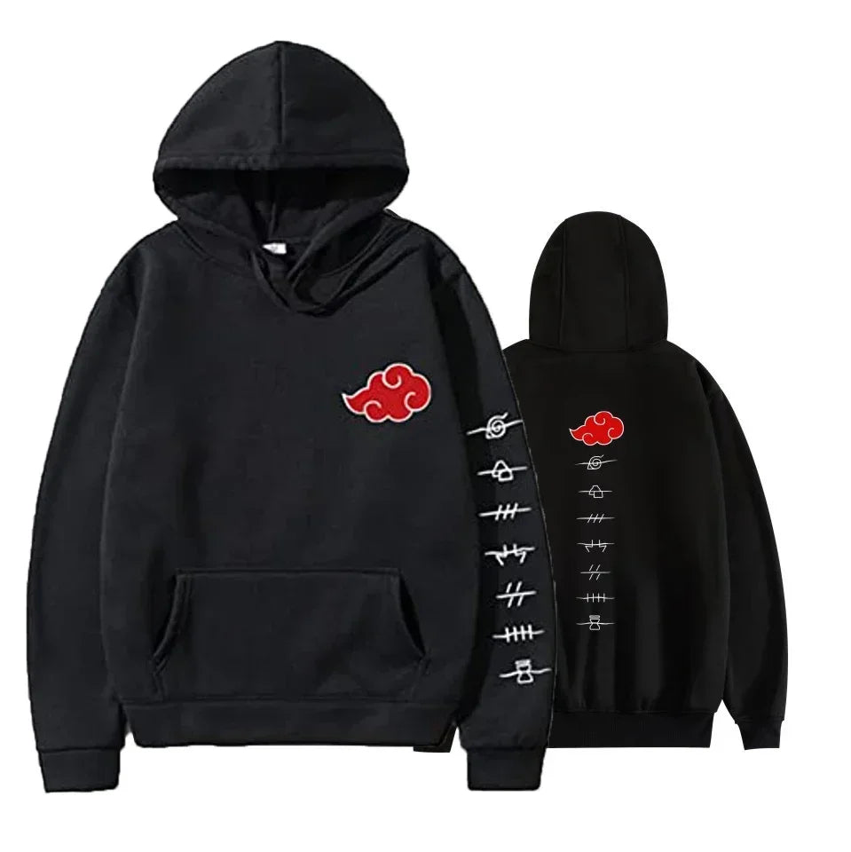 Anime Itachi Hoodie – Unisex Akatsuki Sweatshirt for Fall/Winter