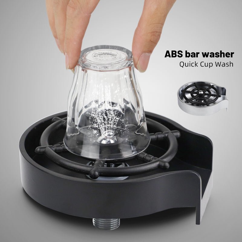 Bar Counter Cup Washer Sink High - pressure Spray Automatic Faucet Coffee Pitcher Wash Cup Tool Kitchen - Lia_Store