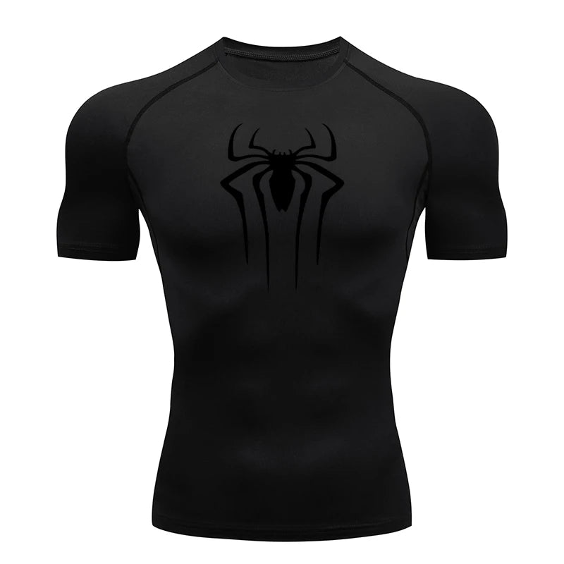 Compression Sport T-Shirt Men Gym - Lia_Store