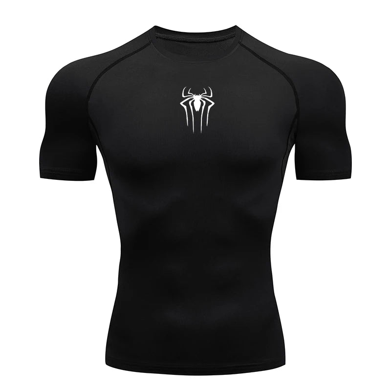 Compression Sport T-Shirt Men Gym - Lia_Store