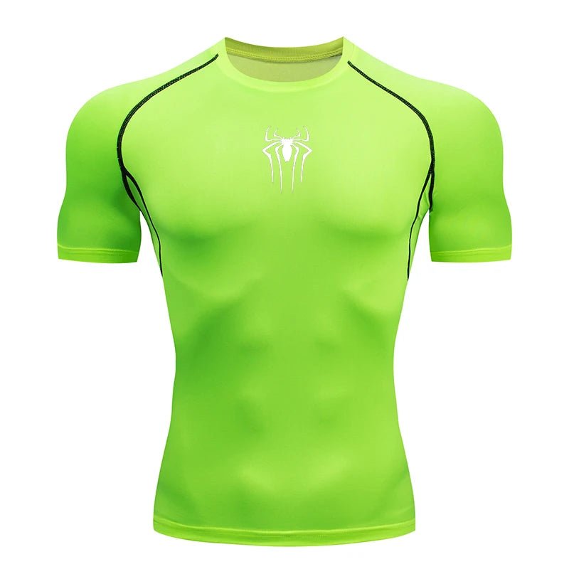 Compression Sport T-Shirt Men Gym - Lia_Store