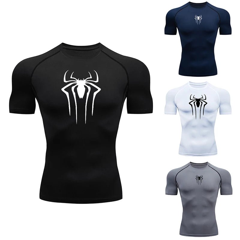 Compression Sport T-Shirt Men Gym - Lia_Store