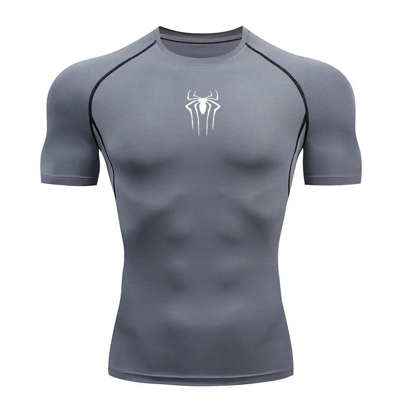 Compression Sport T-Shirt Men Gym - Lia_Store