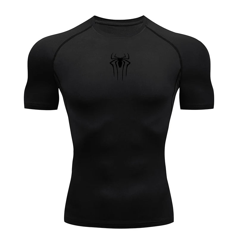Compression Sport T-Shirt Men Gym - Lia_Store