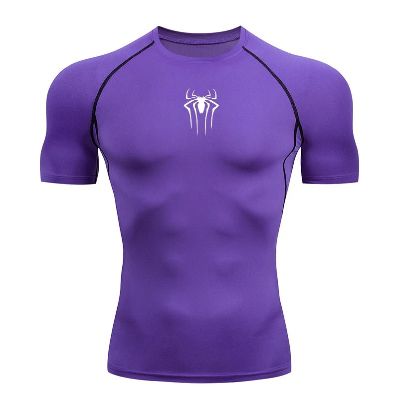 Compression Sport T-Shirt Men Gym - Lia_Store