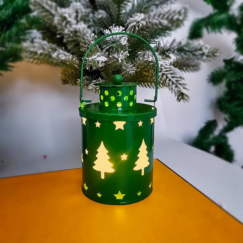 LED Christmas Candle Lantern – Nordic Style Holiday Decoration - Lia_Store