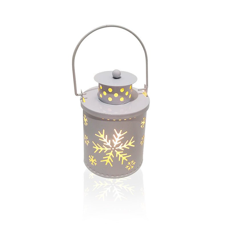 LED Christmas Candle Lantern – Nordic Style Holiday Decoration - Lia_Store