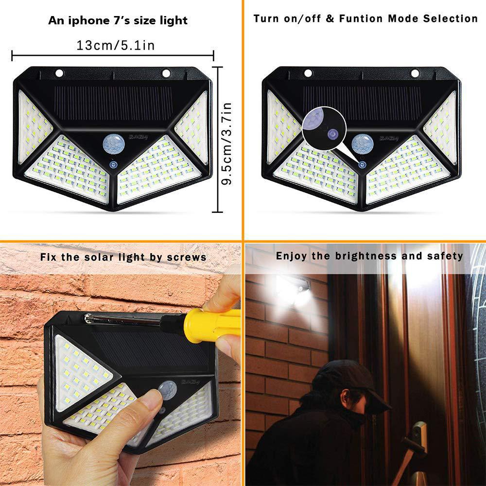 LED Solar Wall Light - Lia_Store
