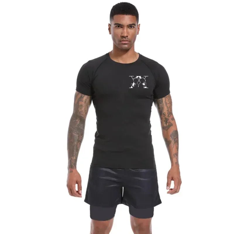 Men’s Anime Compression T-Shirt Gym - Lia_Store