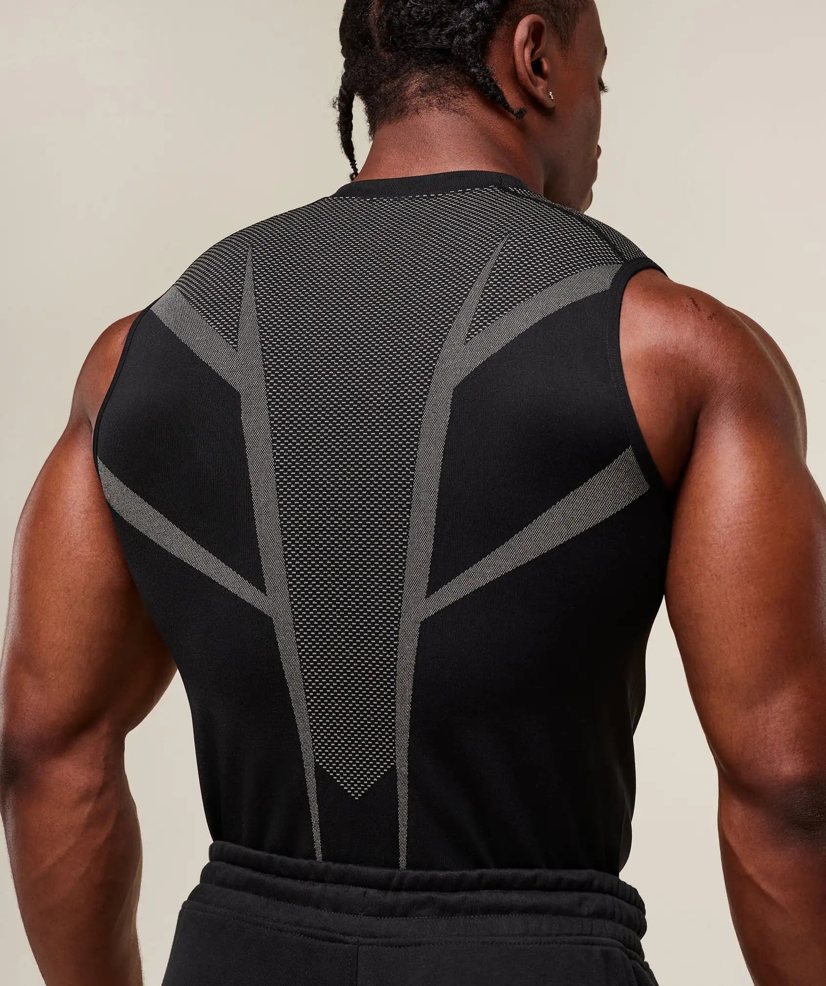 Men’s Athletic Sleeveless Fitness Top - Lia_Store