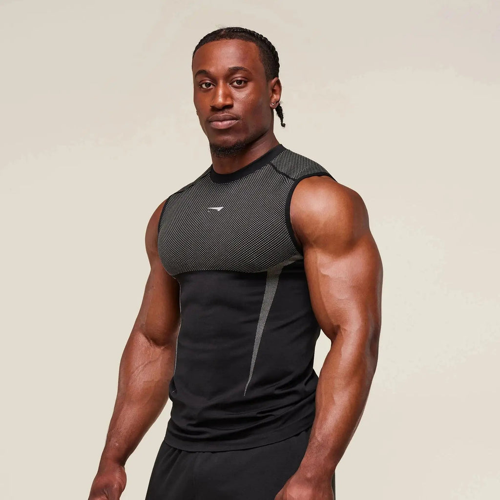 Men’s Athletic Sleeveless Fitness Top - Lia_Store
