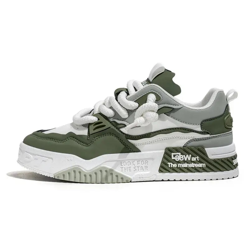 Men’s Casual Non - Slip Lace - Up Sneakers – Comfortable Outdoor Shoes - Lia_Store