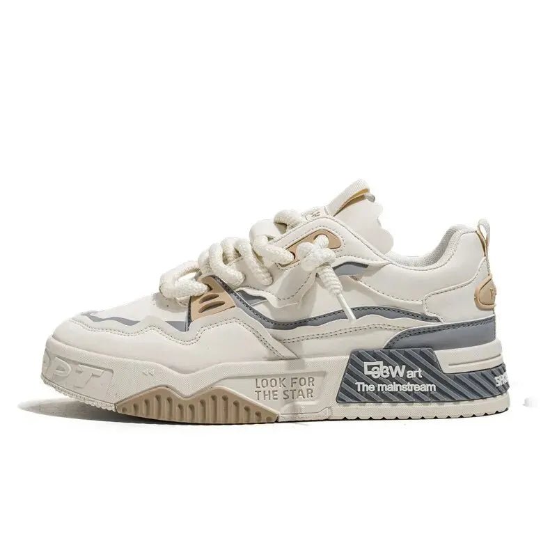 Men’s Casual Non - Slip Lace - Up Sneakers – Comfortable Outdoor Shoes - Lia_Store