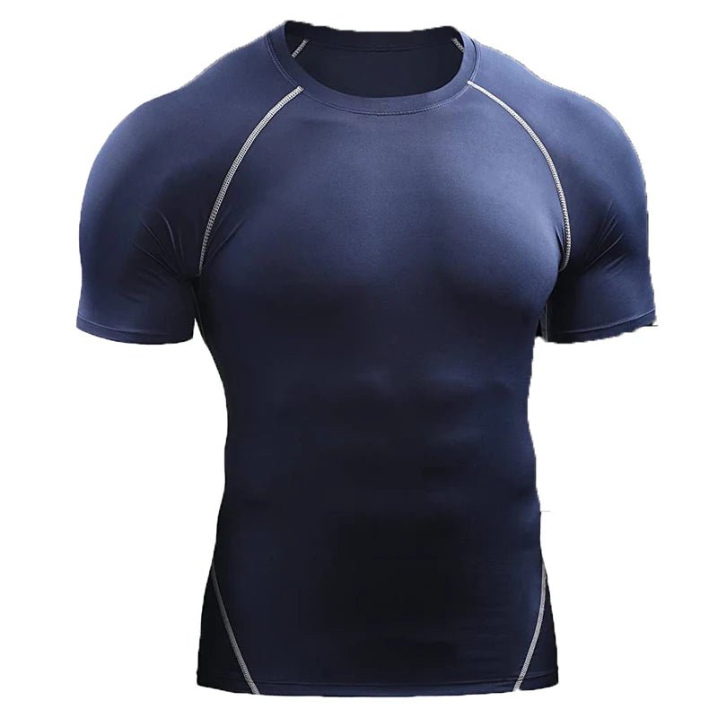 Men’s Compression Quick - Dry Sports T-Shirt Gym - Lia_Store