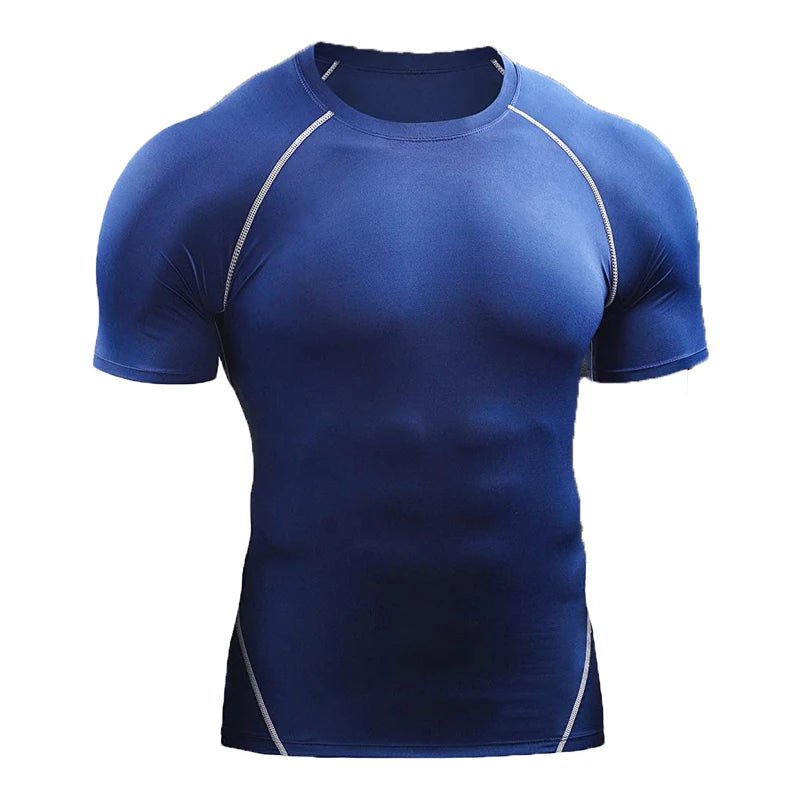Men’s Compression Quick - Dry Sports T-Shirt Gym - Lia_Store