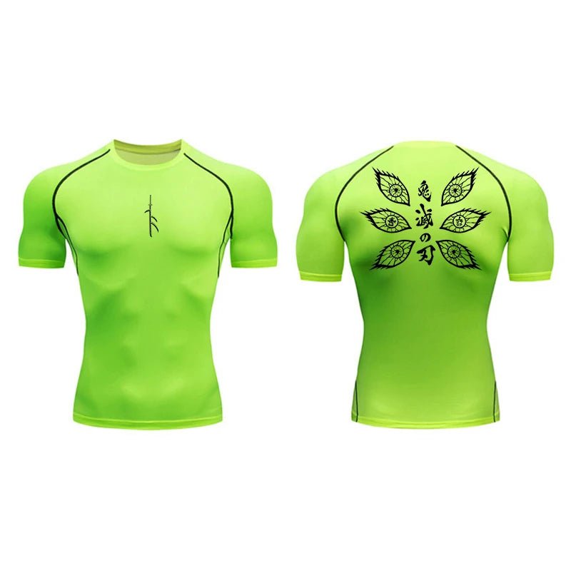 Men’s Graphic Compression Quick - Dry T-Shirt Gym - Lia_Store