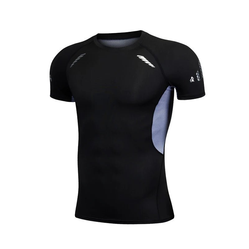 Men’s Quick Dry Compression Gym T-Shirt - Lia_Store