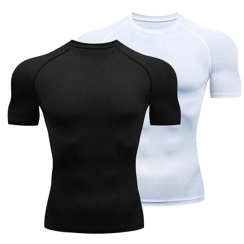 Men’s Quick Dry Compression Gym T-Shirt - Lia_Store