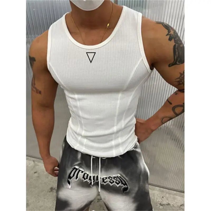 Men’s Quick - Dry Sleeveless Fitness Top - Lia_Store