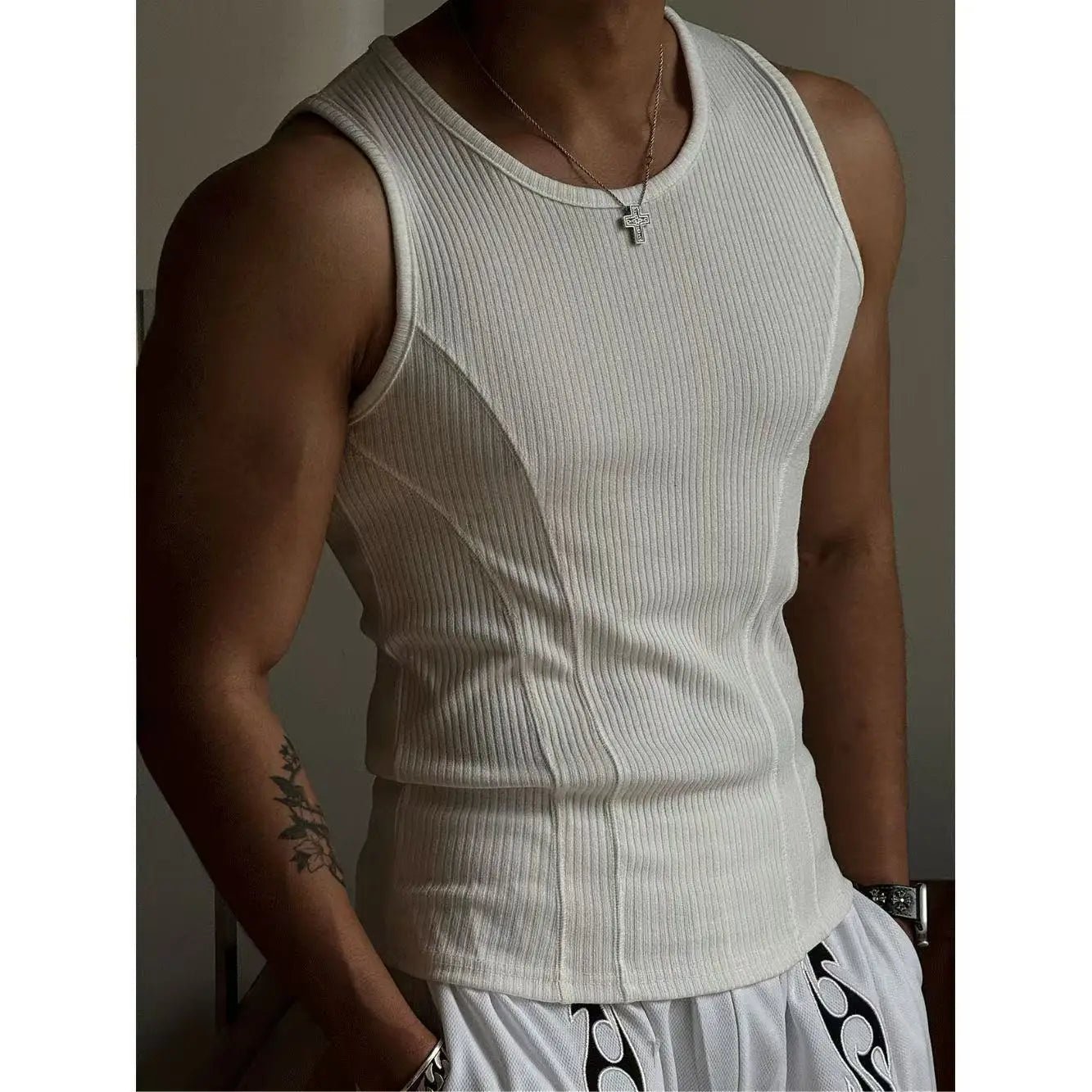 Men’s Quick - Dry Sleeveless Fitness Top - Lia_Store