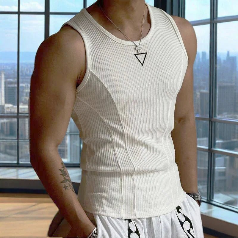 Men’s Quick - Dry Sleeveless Fitness Top - Lia_Store