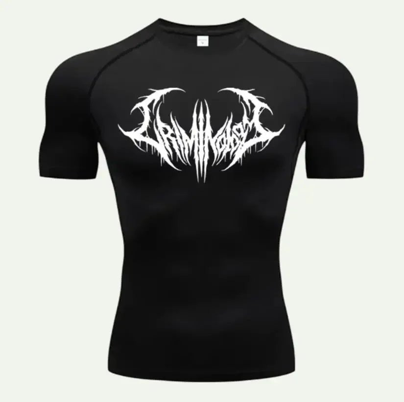 Men’s Skeleton Compression T-Shirt Gym - Lia_Store