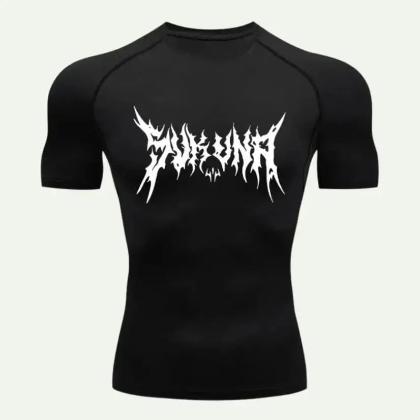 Men’s Skeleton Compression T-Shirt Gym - Lia_Store