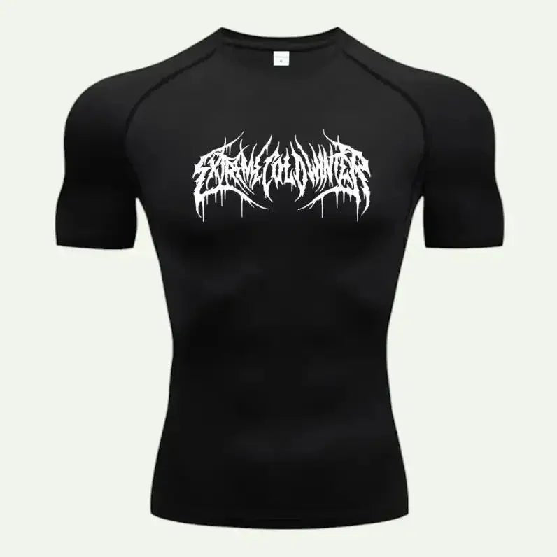 Men’s Skeleton Compression T-Shirt Gym - Lia_Store