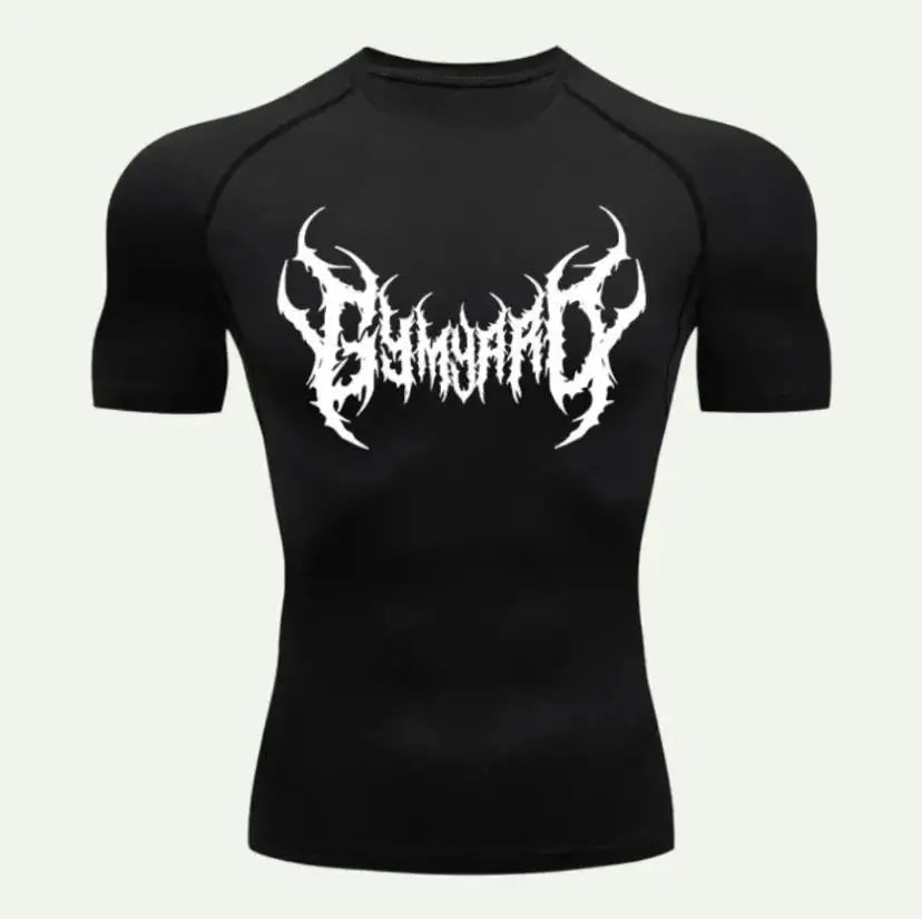 Men’s Skeleton Compression T-Shirt Gym - Lia_Store