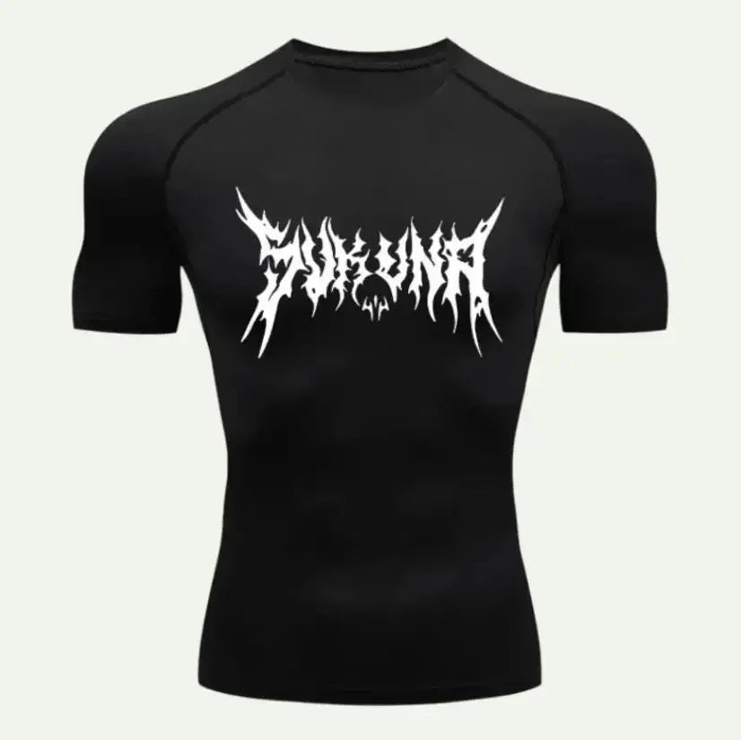 Men’s Skeleton Compression T-Shirt Gym - Lia_Store