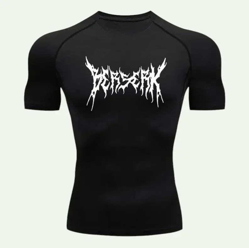 Men’s Skeleton Compression T-Shirt Gym - Lia_Store