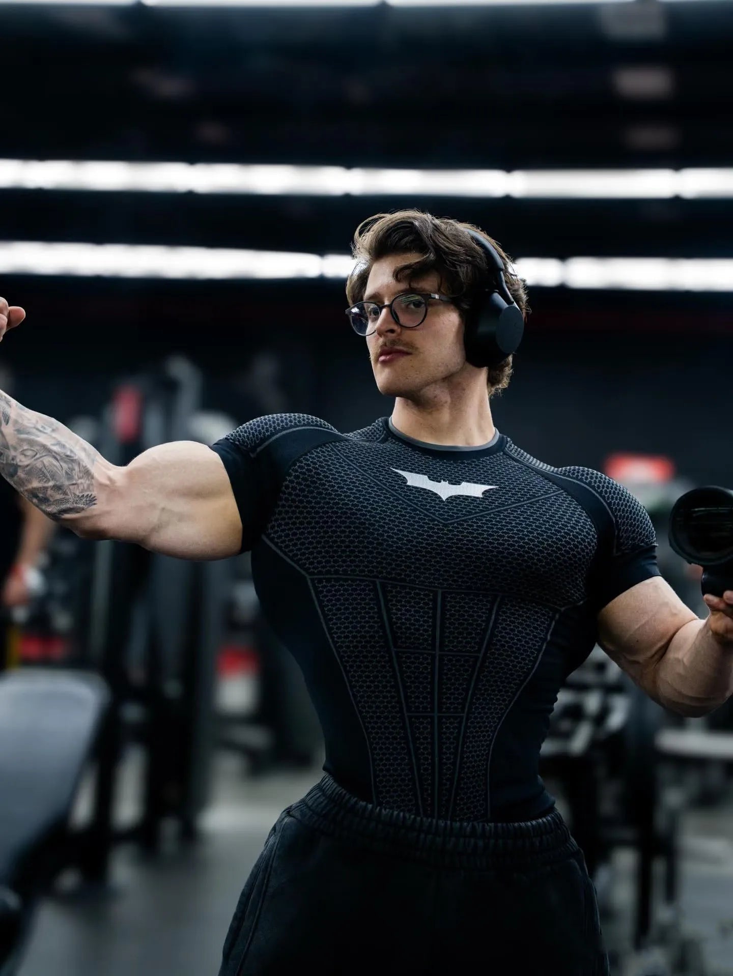 Men’s Skinny Fit Gym Athletic Tee - Lia_Store