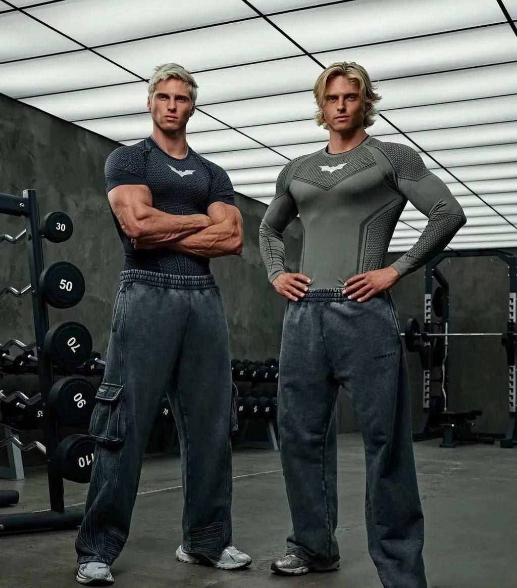 Men’s Skinny Fit Gym Athletic Tee - Lia_Store