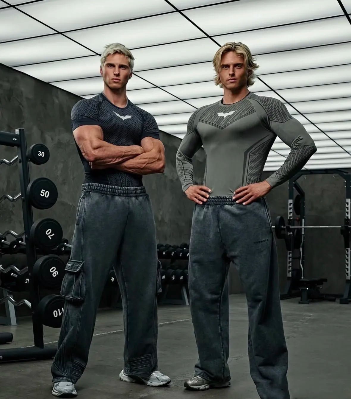 Men’s Skinny Fit Gym Athletic Tee - Lia_Store