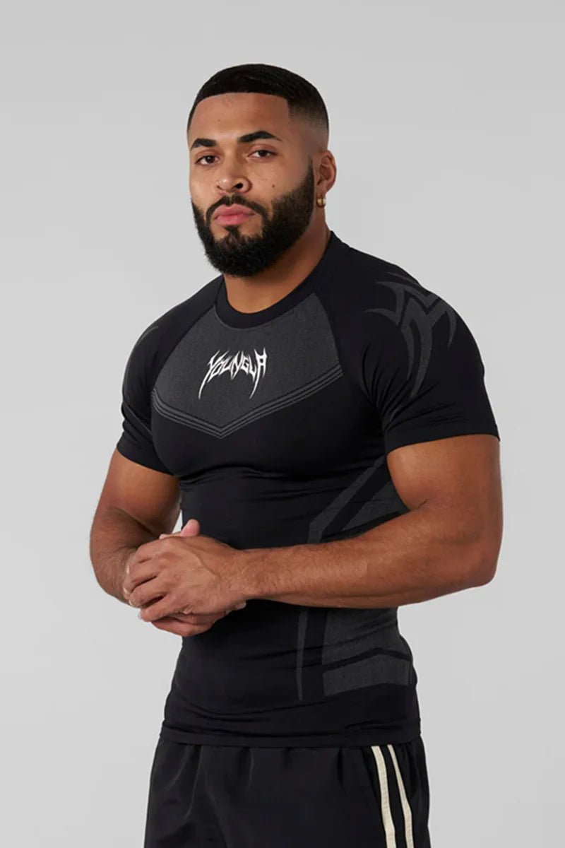 Men’s Tight Quick - Dry Sports Tee fitness gym - Lia_Store