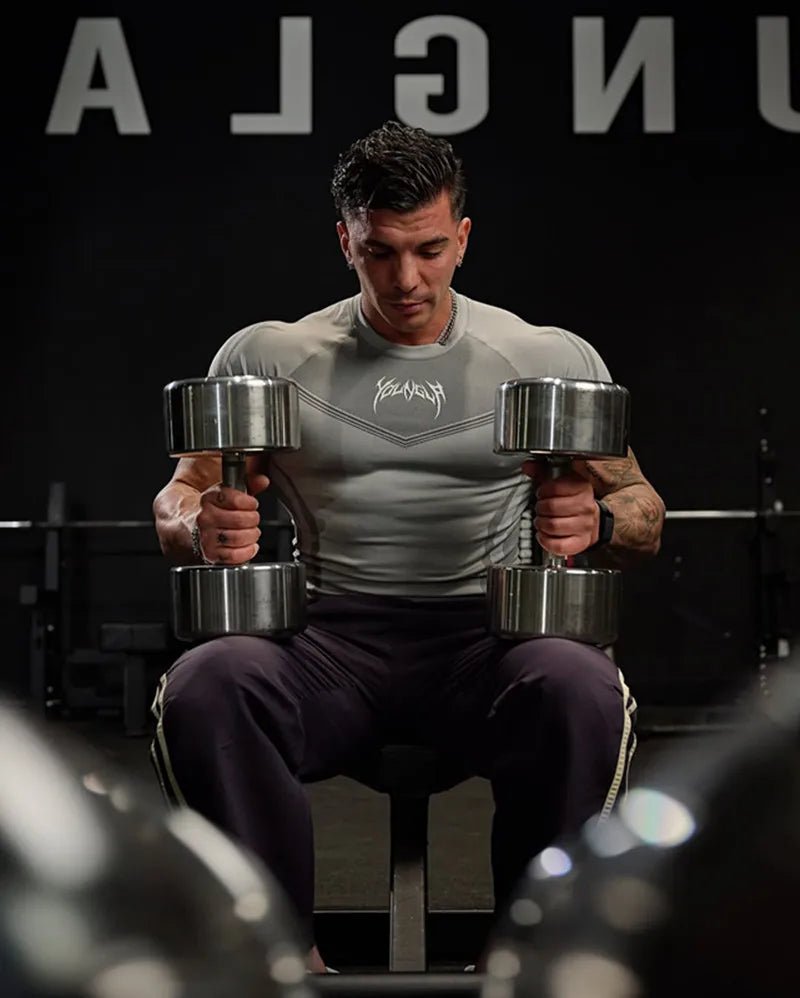 Men’s Tight Quick - Dry Sports Tee fitness gym - Lia_Store