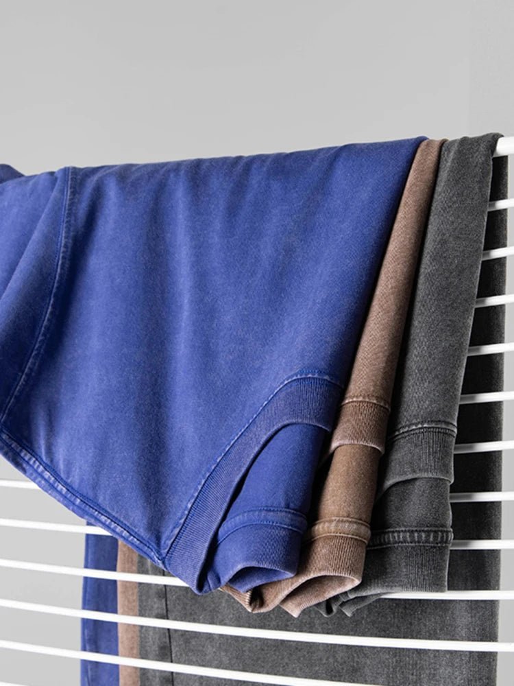 Unisex Washed Vintage T-Shirt – Retro Street Hip - Hop Style - Lia_Store