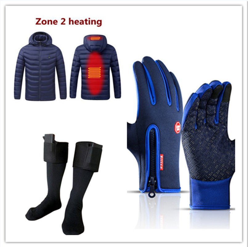 Winter Gloves Touch Screen Riding Motorcycle Sliding Waterproof Sports Gloves With Fleece - Lia_Store