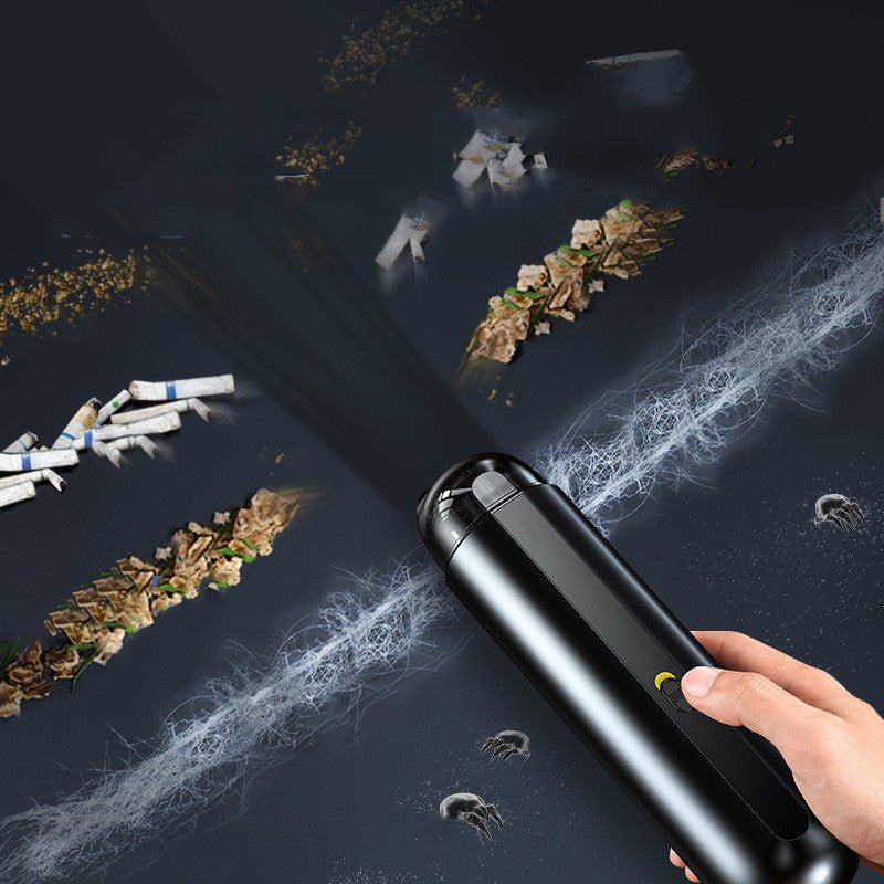 Wireless 5000Pa Mini Handheld Car Vacuum Cleaner - Lia_Store