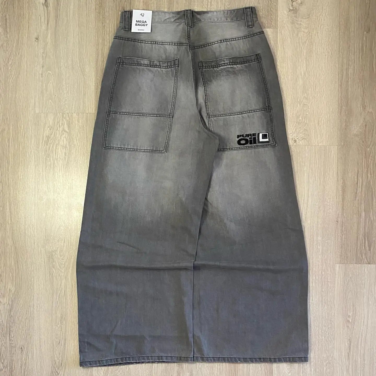 Y2K Oversized Baggy Jeans for Women - Lia_Store